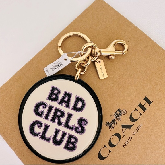 Coach Bad Girls Club Bag Charm - NWT - Picture 3 of 5